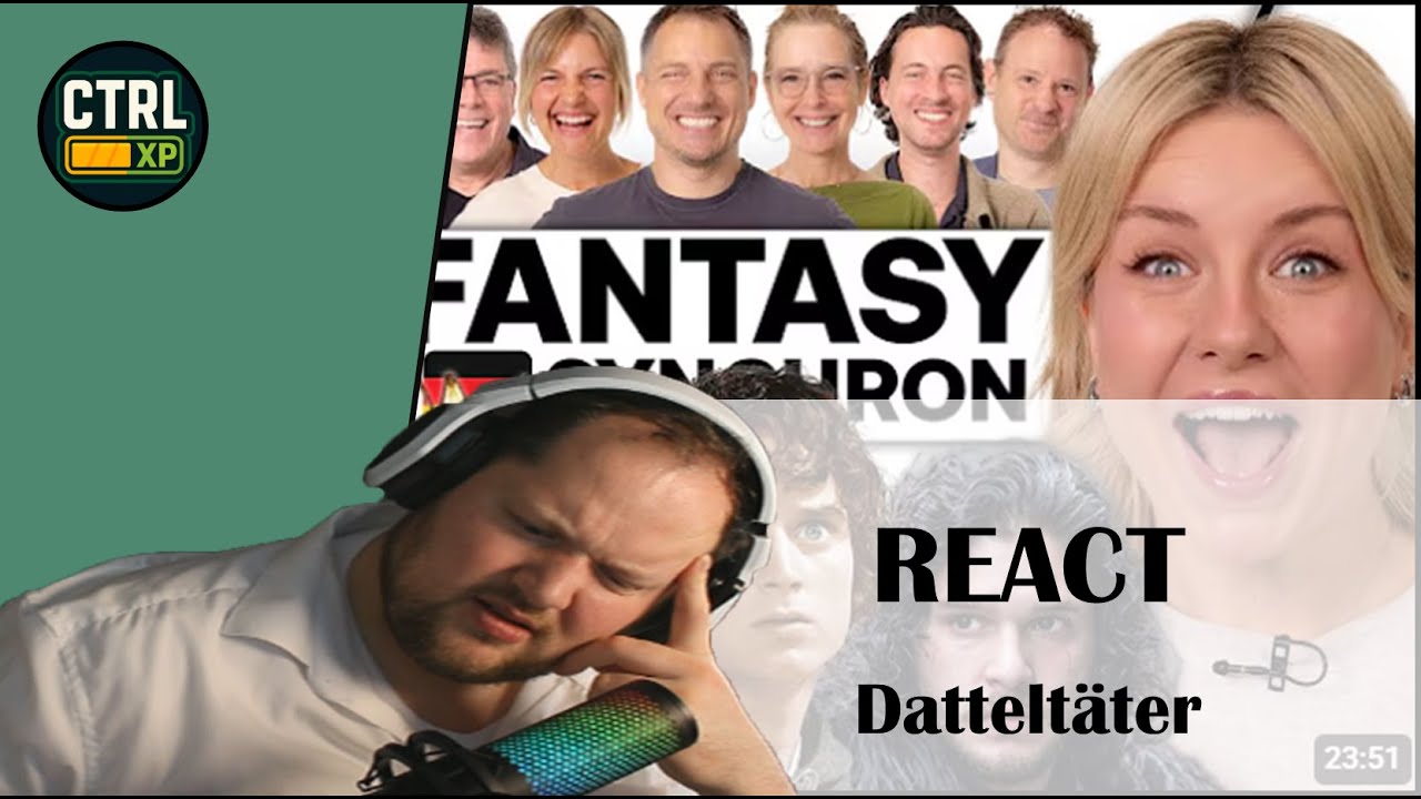 Game of Thrones, Harry Potter & Co  🐉  Datteltäter - Synchronsprecher | Reaction