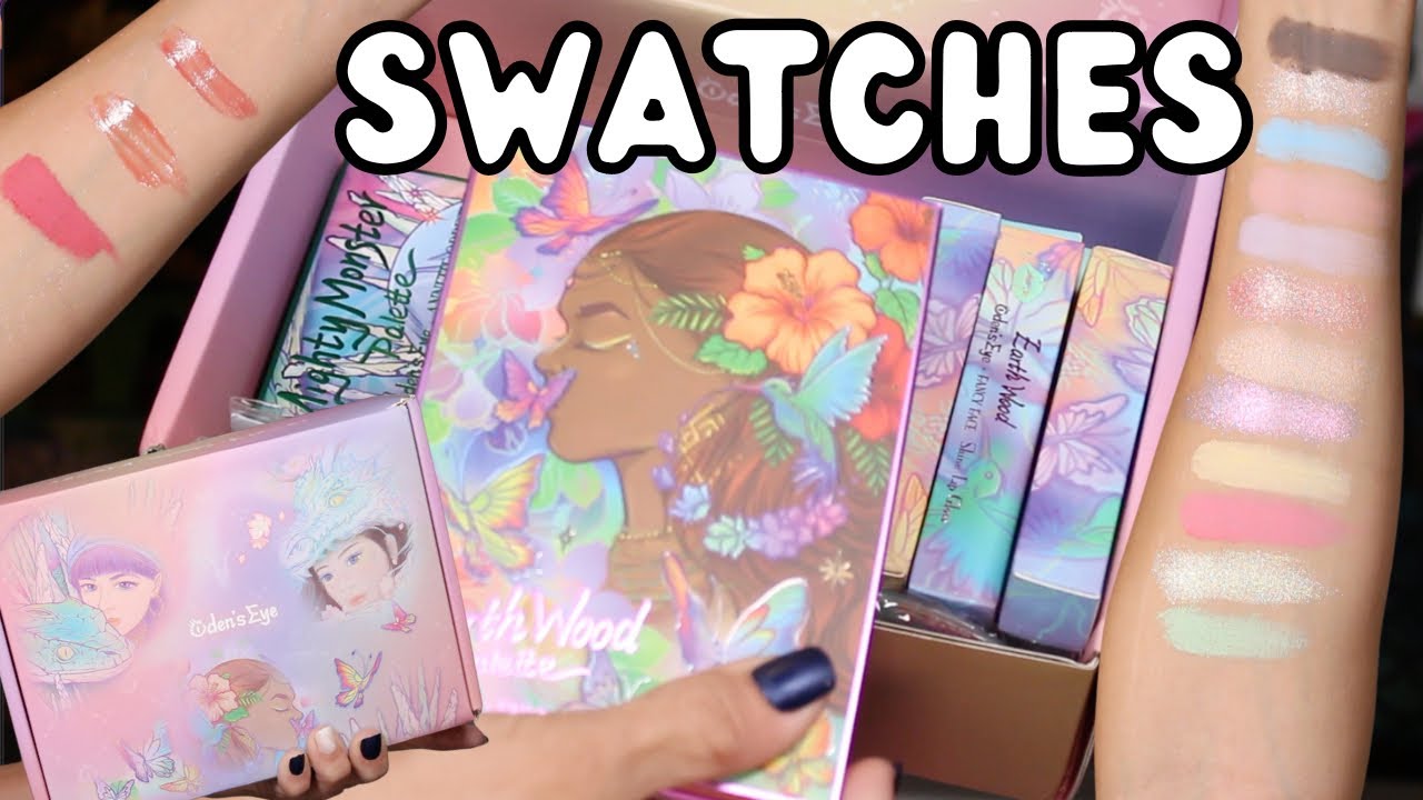 UNBOXING AND SWATCHING THE NEWEST ODEN’S EYE COLLAB | Odens Eye Legendary Diversa Series Collection