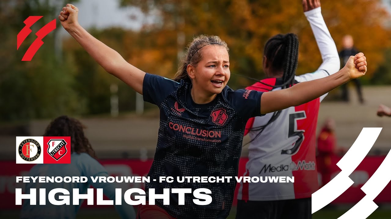 FC Utrecht Vrouwen OVERTUIGEND langs Feyenoord Vrouwen! 💪 | HIGHLIGHTS
