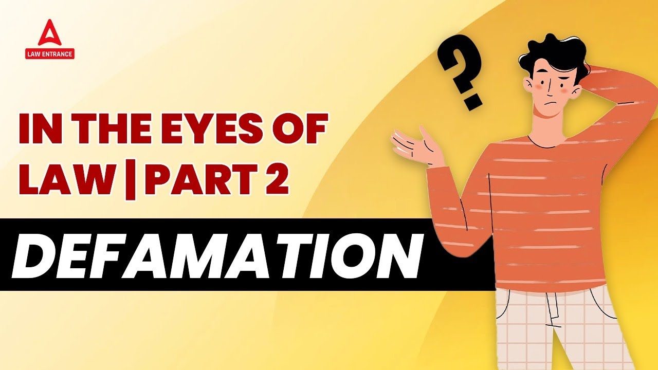 Defamation In Indian Penal Code | In the Eyes Of Law | Adv Aditya Sir