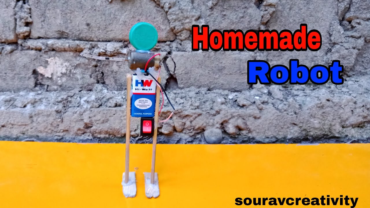 How To Make Robot With Motor | Science Project For Class 8 || Science model