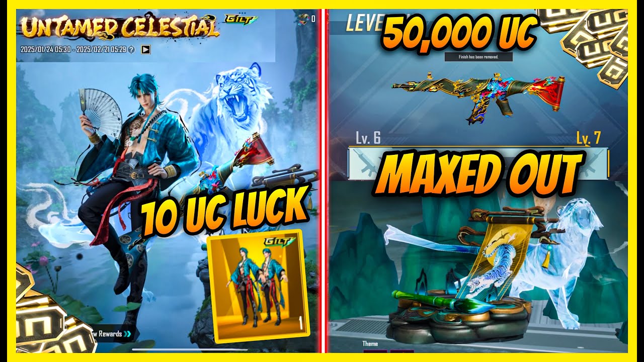 🔥100,000 UC TIGER M416 crate opening  l 10 UC LUCK l ULTIMATE SET LUCKIEST CRATE OPENING