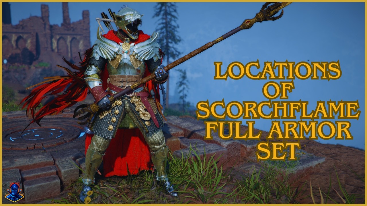 How to Get Scorchflame Full Armor set  /CRIMSON DESERT