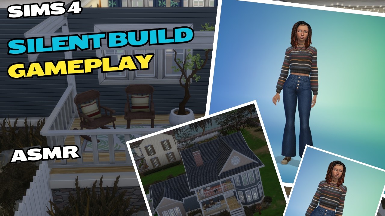 Family House Build Sims4 (ASMR)
