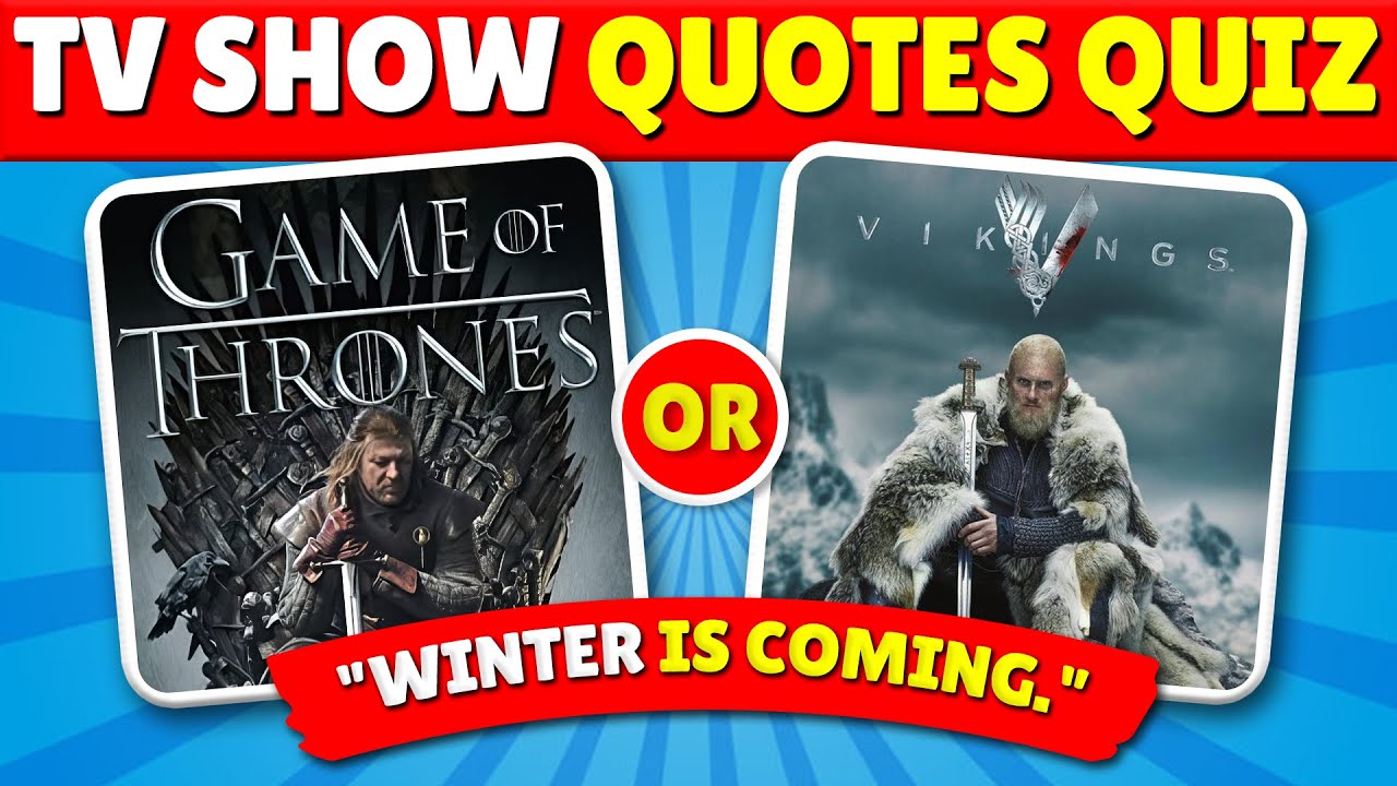 🔍🎬 Ultimate TV Show Quotes Quiz! Guess the TV Show from Iconic Lines! | Quiz Pop