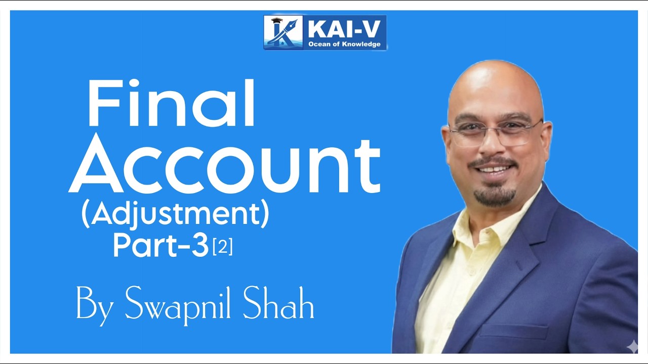 Final Accounts | Bad Debt Related Adjustments | Part-3 (2) |11th-12th commerce