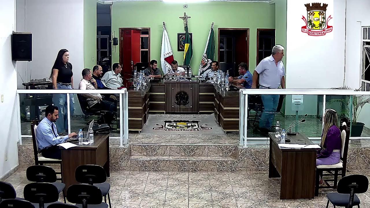 Primeira Sess&atilde;o Extraordin&aacute;ria  da C&acirc;mara Municipal de Seritinga
