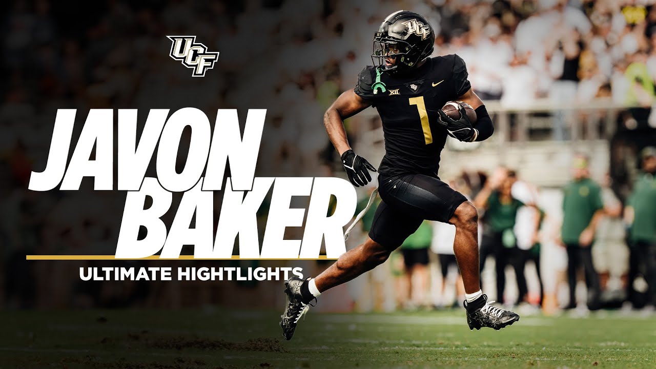 Ultimate Javon Baker UCF WR Highlights