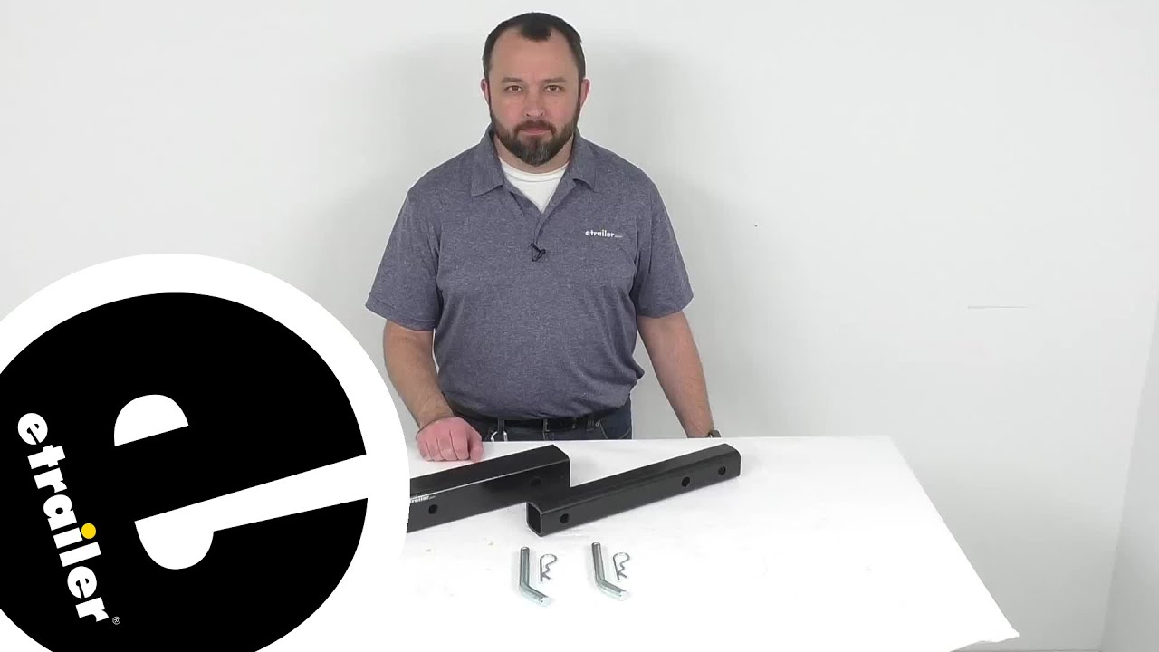 etrailer | An In-Depth Look at the Hitch Extender for Brophy Hitch-Mounted Stairs
