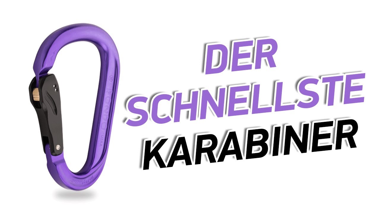 Der schnellste Autolock-Karabiner der Welt: HMS RONDO Slide-Autolock