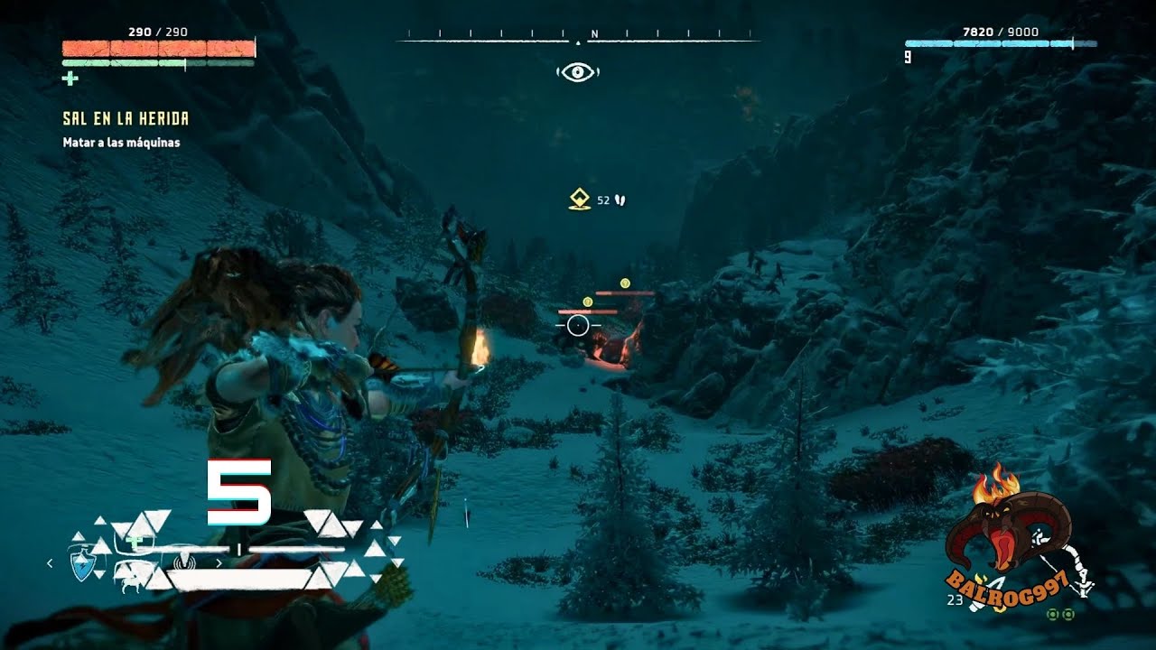 HORIZON ZERO DAWN (REMASTERED) | PARTE #5 | RESCATANDO A OTROS MARGINADO DE IN DIENTES SERRADOS