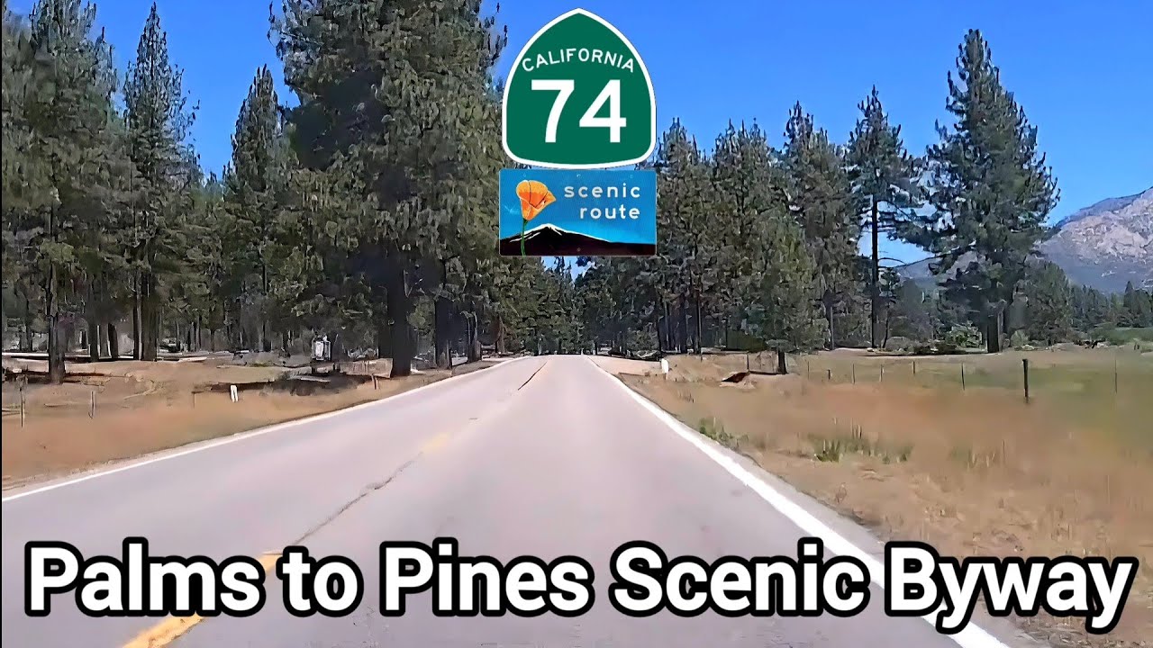 Palms to Pines Scenic Byway: Highway 74 | Palm Desert to Idyllwild, CA | Real Time Drive 