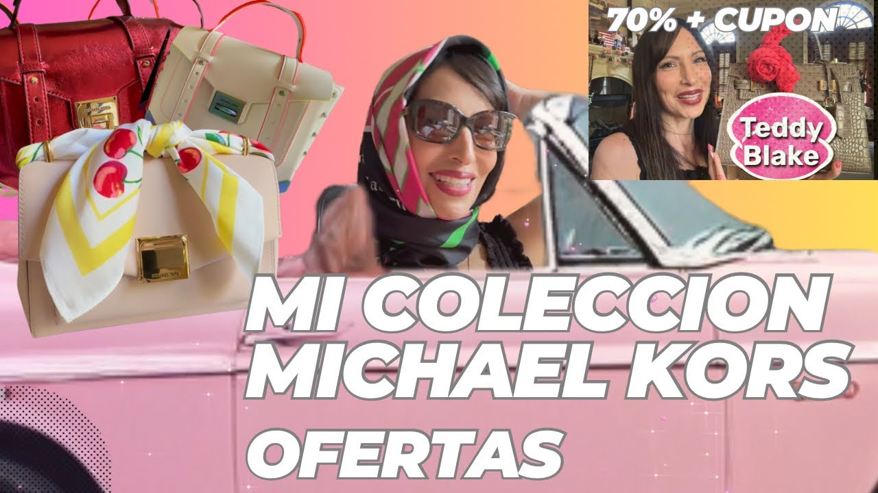 COLECCION MICHAEL KORS: ❤️‍🔥 👜 no podras creer estas OFERTAS 70% TEDDY BLAKE! ❤️‍🔥