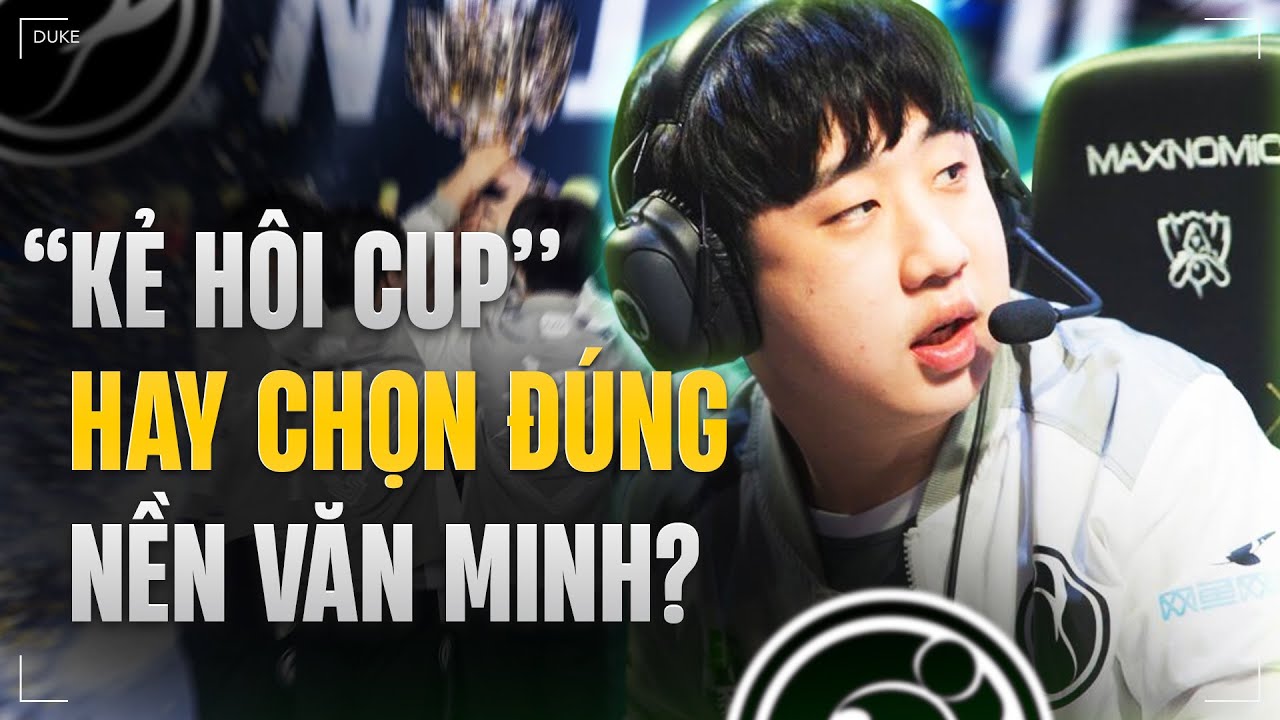 DUKE 2 LẦN V&Ocirc; ĐỊCH THẾ GIỚI: KẺ H&Ocirc;I CUP VĨ ĐẠI HAY NGƯỜI CHỌN Đ&Uacute;NG NỀN VĂN MINH?