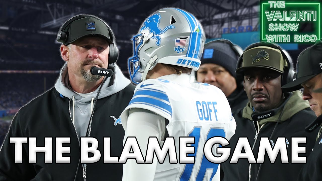 What Is Most At Blame For Lions Loss To Eagles? | The Valenti Show with Rico