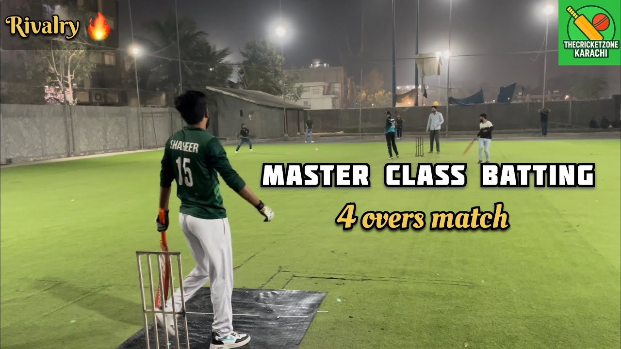 Master Class Batting | Indoor Cricket Match | Match 5 | 27th Dec #cricket #indoorcricket #tapeball