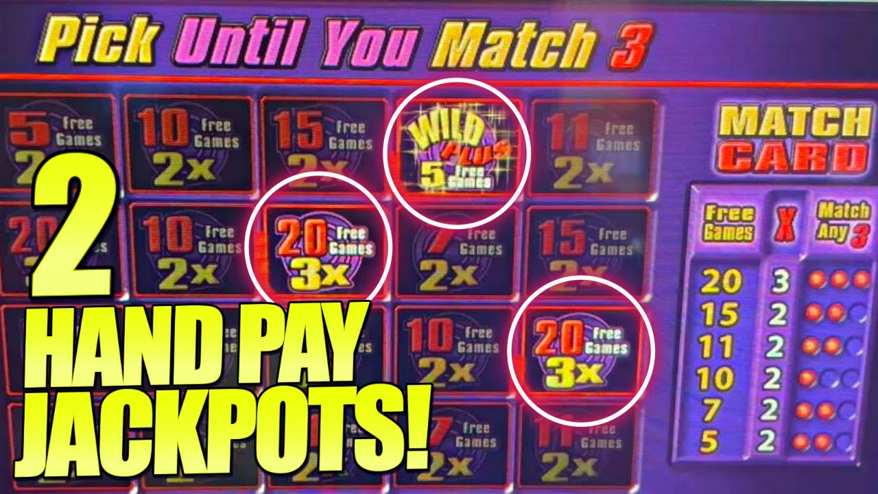 I chose the BEST Free Games Possible!! 2 Hand Pay Jackpots on Quick Hit Platinum