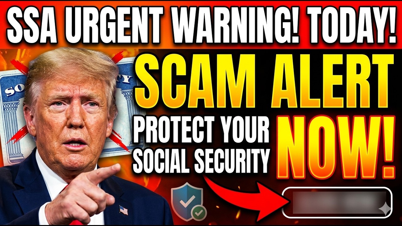 🚨 SSA URGENT SCAM ALERT TODAY &mdash; Seniors at Risk! Protect Your Social Security Before It&rsquo;s Too Late