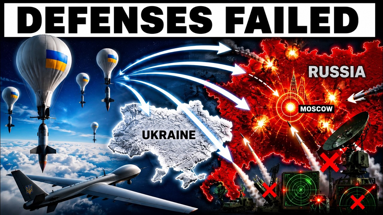 Russia's Air Defenses Fail as Ukraine Unleashes New Stratosphere Strategy