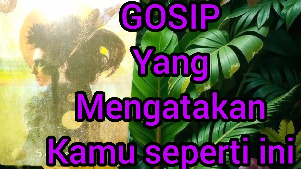 GOSIP YANG MENGATAKAN BAHWA KAMU ADALAH SEORANG PENYIHIR 🫥☃️👺#tarotreading 
