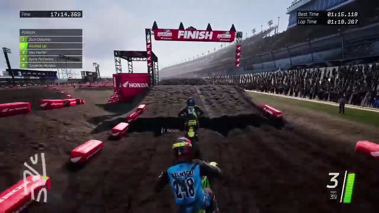 Supercross Live Stream! 🏆 Daytona Supercross Mayhem in The Official Supercross Videogame