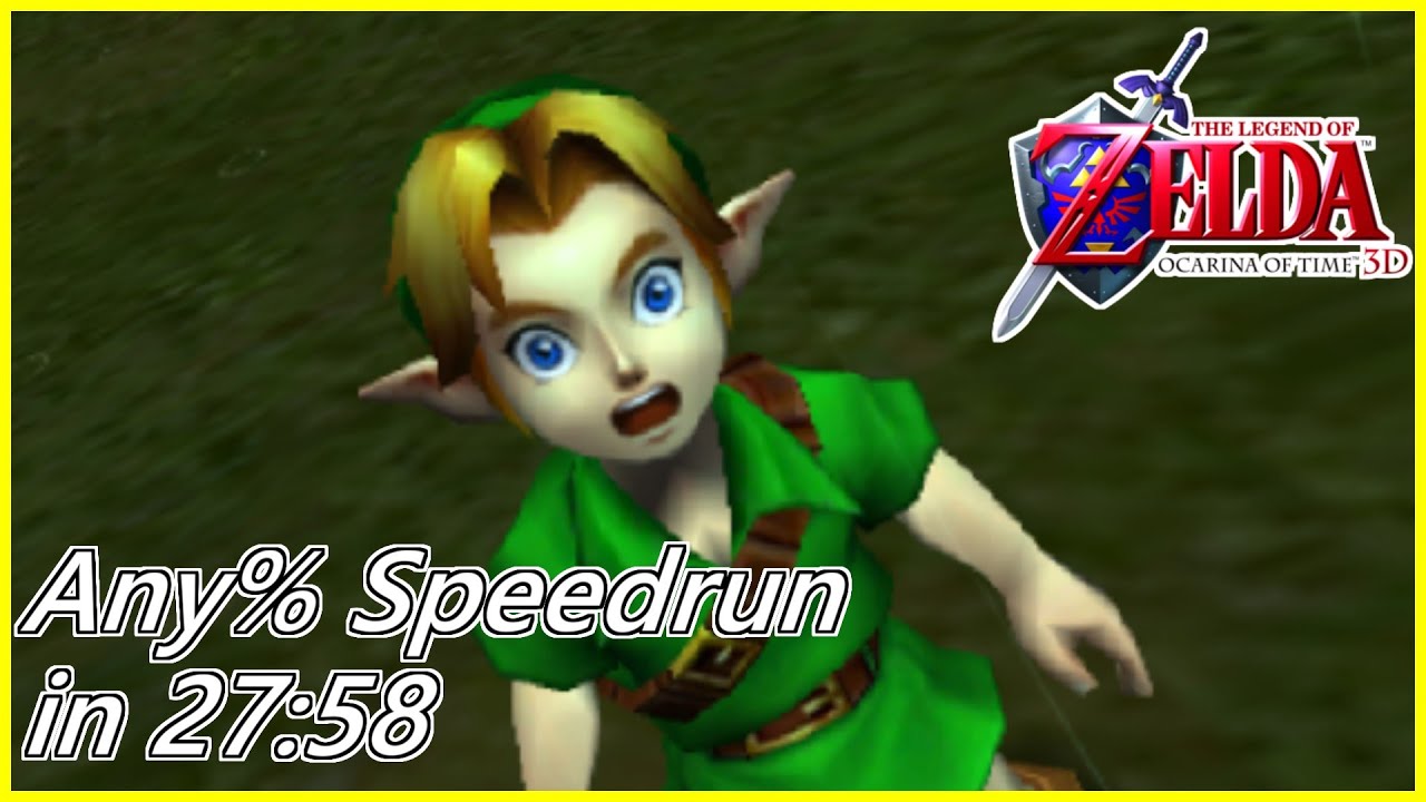 【RTA】ゼルダの伝説 時のオカリナ3D Any% 27:58