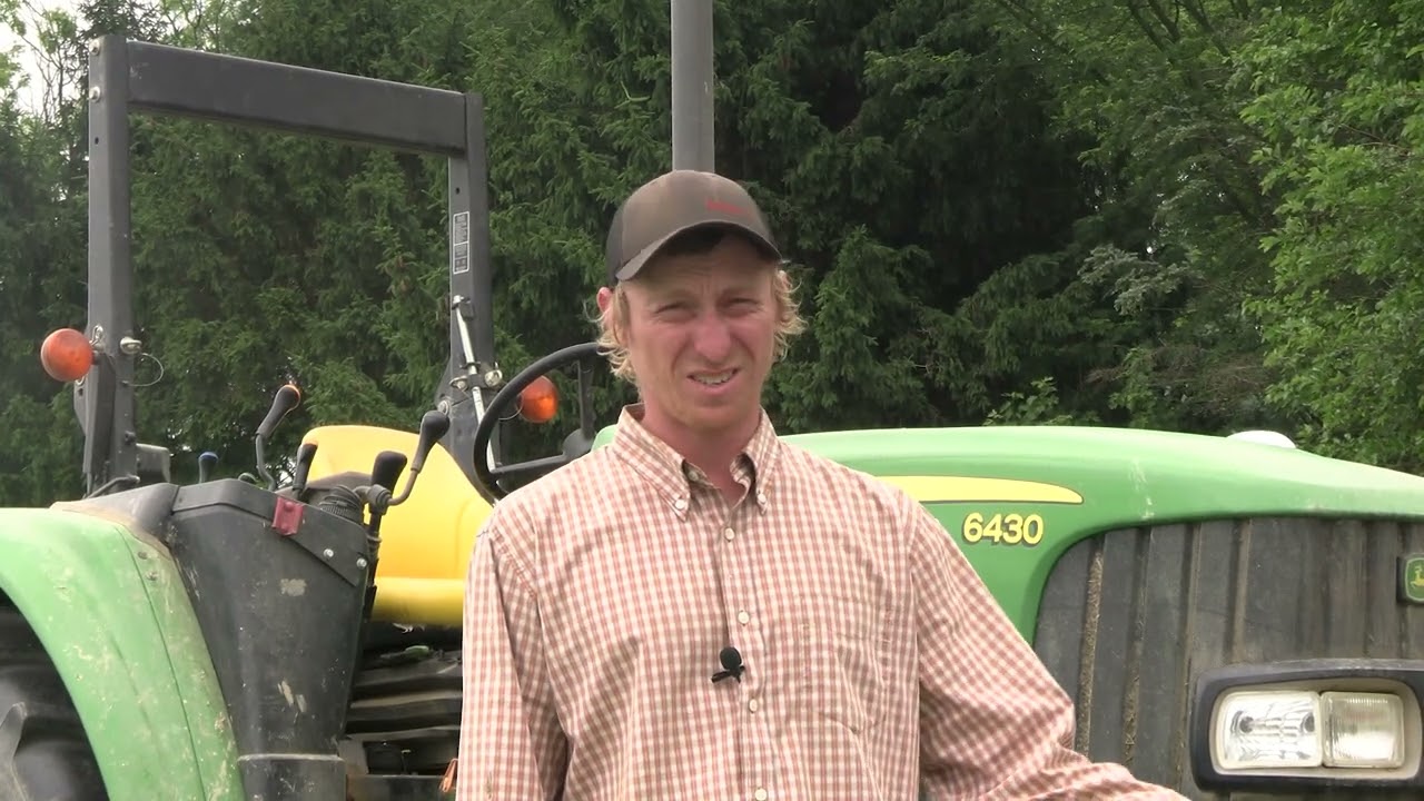 Crop Roller/Crimper at Rodale Institute