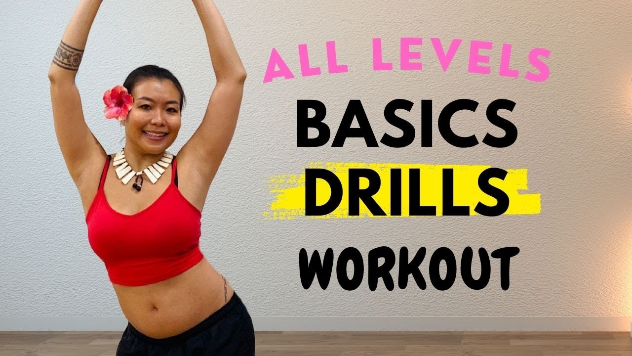 🌺 BASICS STEPS DRILLS All Levels Training Tahitian Dance/ Ori Tahiti