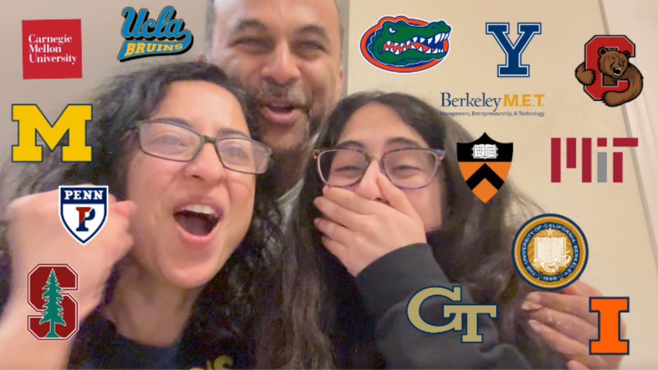 COLLEGE DECISION REACTIONS 2024 (Ivies, T20s, MIT, UCs, and more!) (wholesome)