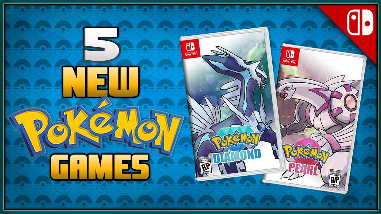 5 новых основных игр серии Pok&eacute;mon, вышедших в 2021 году.
