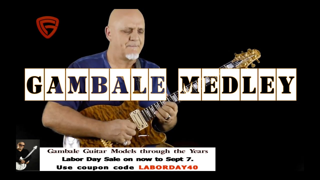 Guitar Legend Gambale Plays Chronologically on ALL His Guitar Models. MUST SEE!