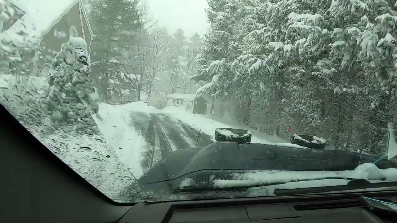 15 minutes of RAW SNOW PLOWING footage.