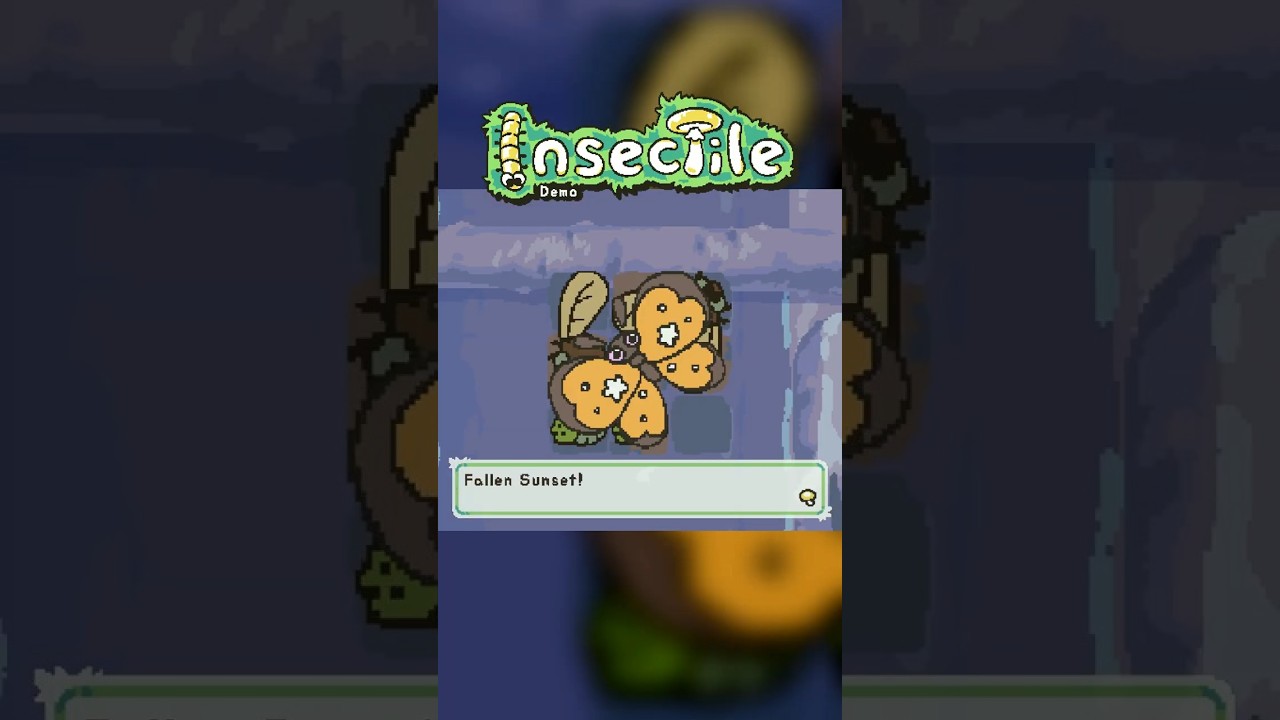 Insectile Names 🐛  #indiegame #cozygames