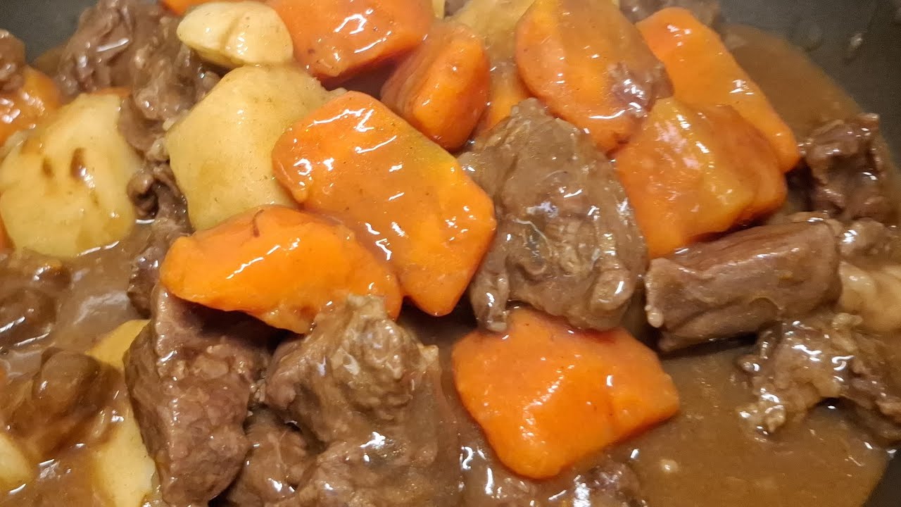 BEEF CURRY w /Japanese curry paste 