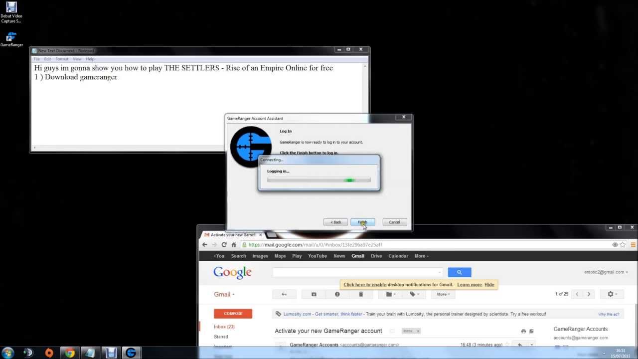 How to play THE SETTLERS - Rise of an Empire Online