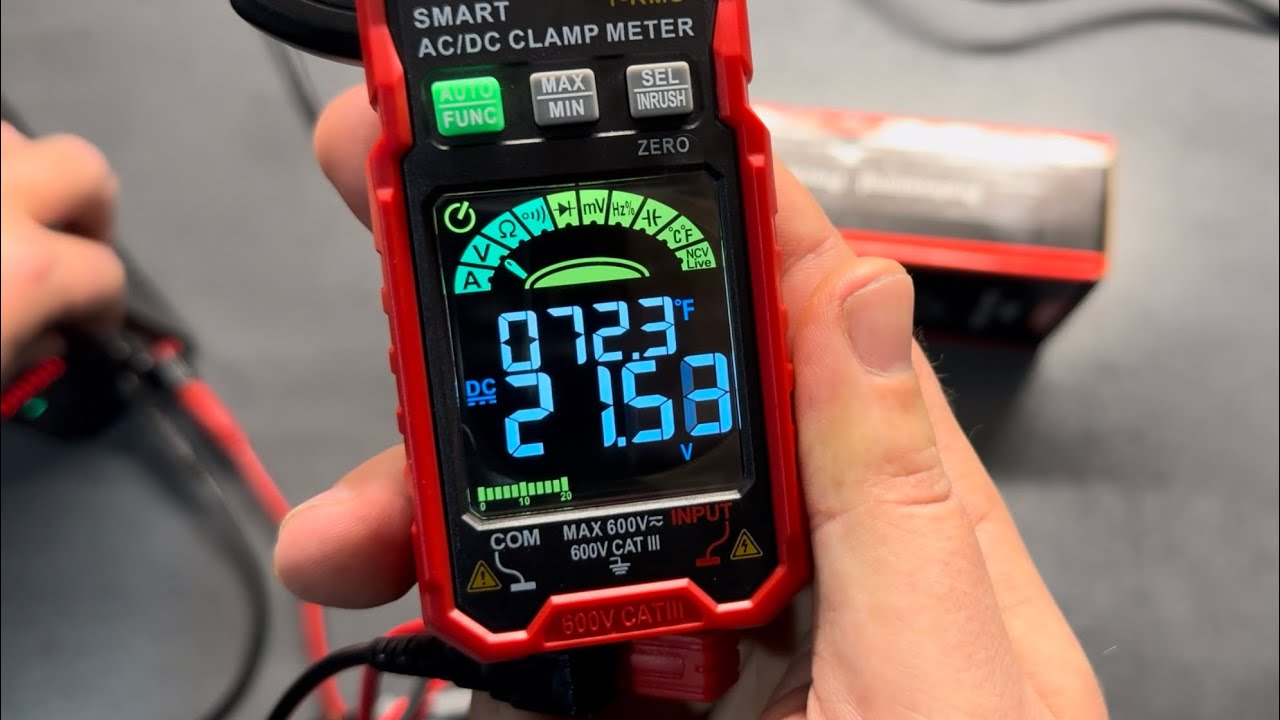 Kaiweets KC602 Zangenmultimeter Test