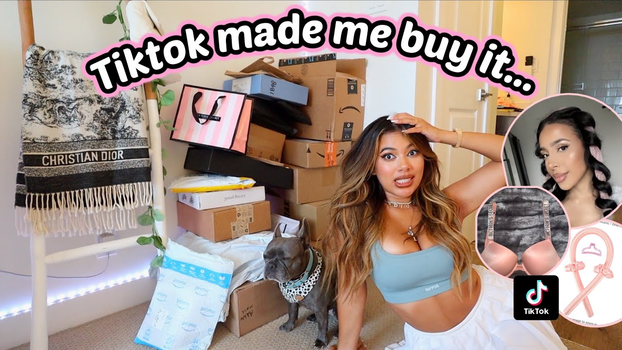 TIKTOK MADE ME BUY IT... Huge amazon, victoria's secret & comfy clothes haul