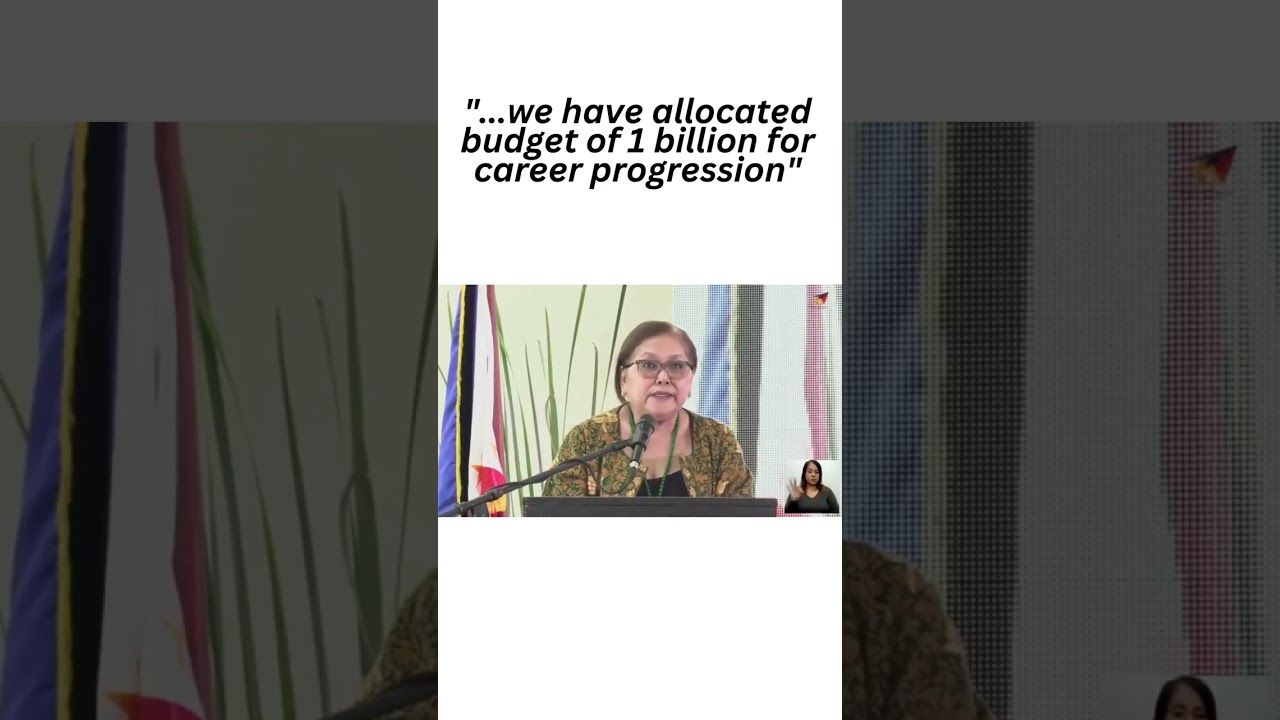 1 billion allocated budget for career progression for DepED teachers latest update