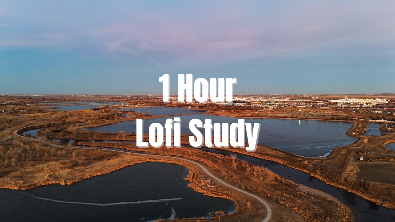1 Hour of Pelican Ponds at Sunset | Relaxing Nature Ambience | LoFi Study & Meditation