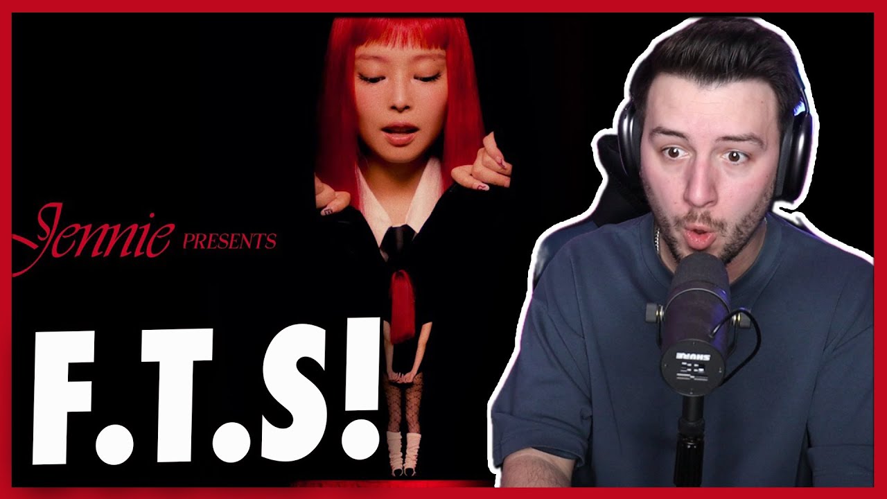 JENNIE - F.T.S. (Official Lyric Video) REACTION!