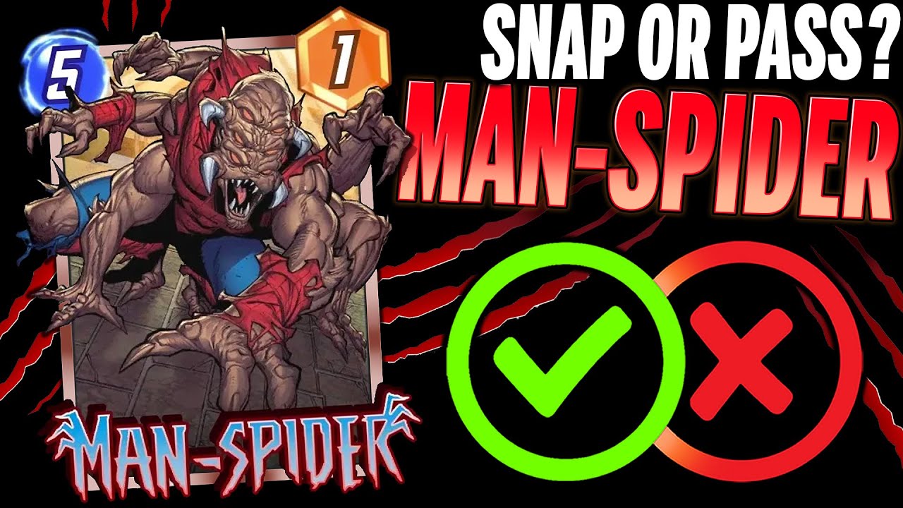 ЧЕЛОВЕК-ПАУК 🕷️ Детали и механика | Snap or Pass | Marvel Snap