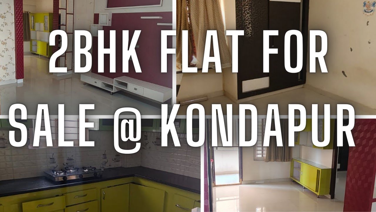 2bhk Flat for sale || Kondapur Hyderabad || Resale flats in Kondapur || Near Hitechcity 