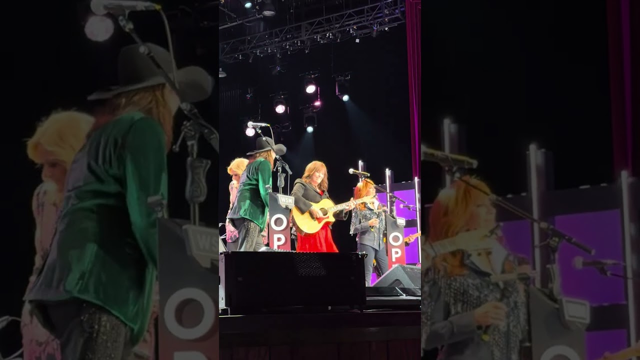 Hey Cinderella Suzy Bogguss Opry Induction with Reba Terri Trisha and Kathy. January 2026. 
