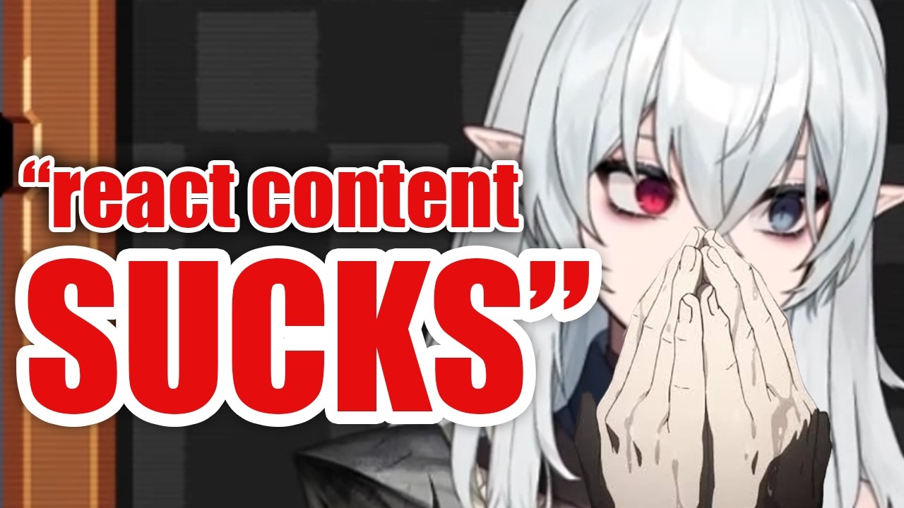 Vtubers HATE react content