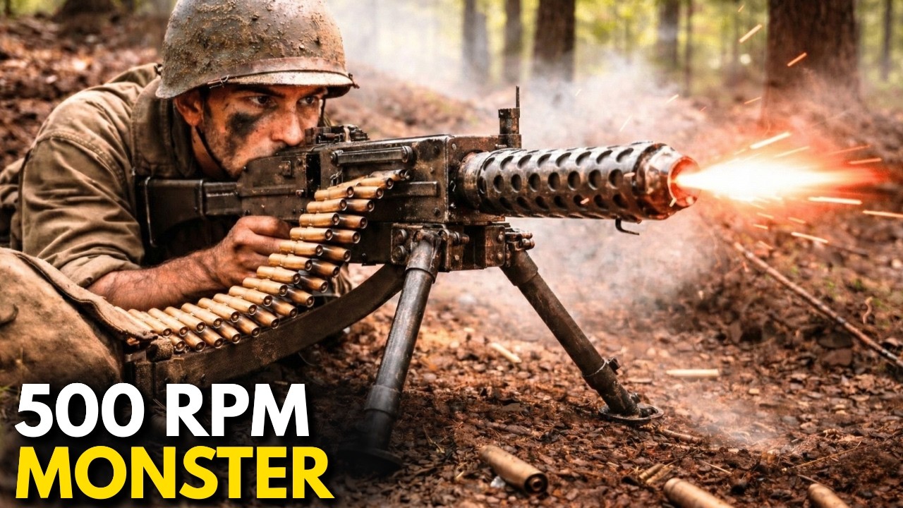 They Called It A 'Clumsy Pig' — Then It Spat 500 Rounds In 60 Seconds