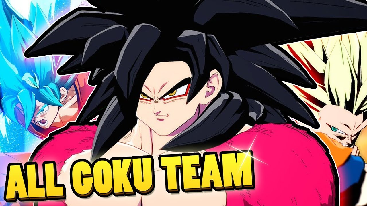 THE STRONGEST ALL GOKU TEAM! | Dragonball FighterZ Ranked Matches