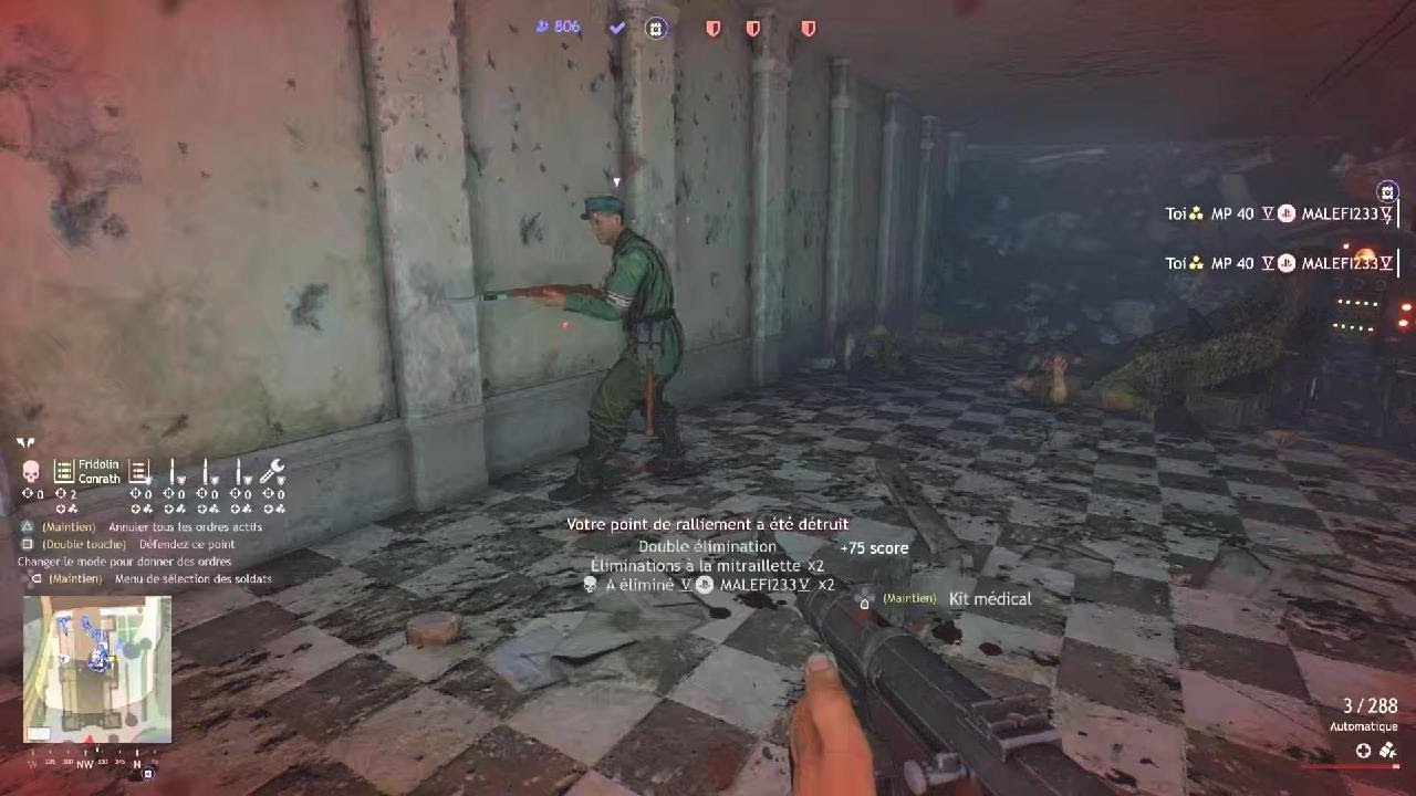 Enlisted AXE BR 2 Lether Bahnof destruction Event La fin du siège de Leningarde