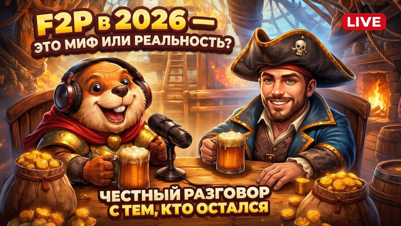 Без миллионов играть можно? Алкострим с Ф2П — Разрушение мифов о уходе игроков из игры