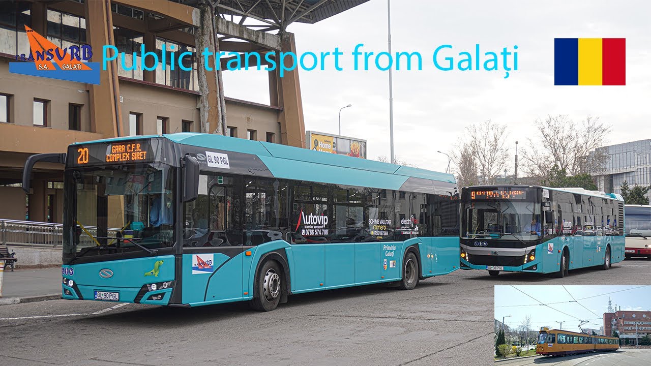 Public transport from Galați, Romania