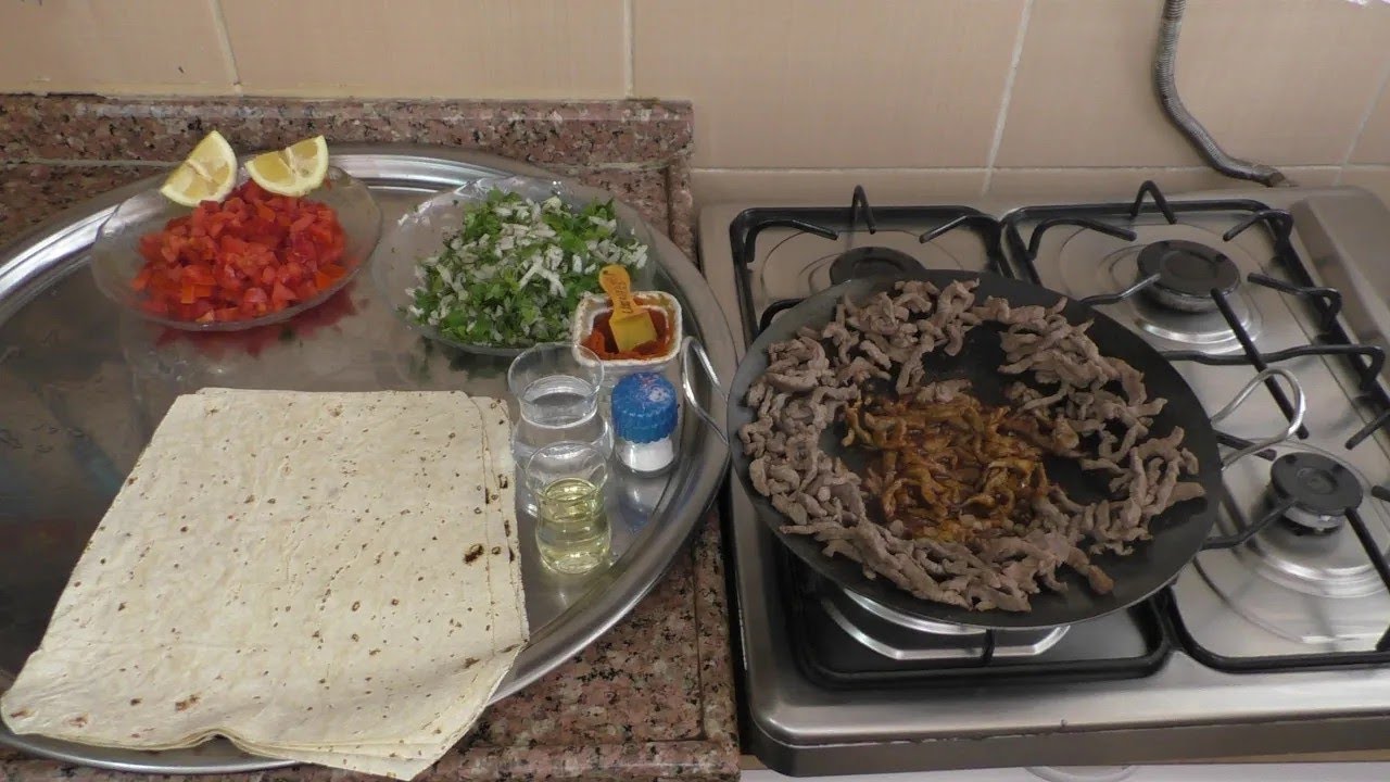 MERSİN TANTUNİ NASIL YAPILIR Tantuni Yapımı Evde tantuni yapmak